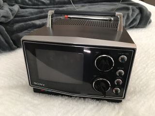 Rare Vintage Sony Trinitron Color Television Kv - 5000