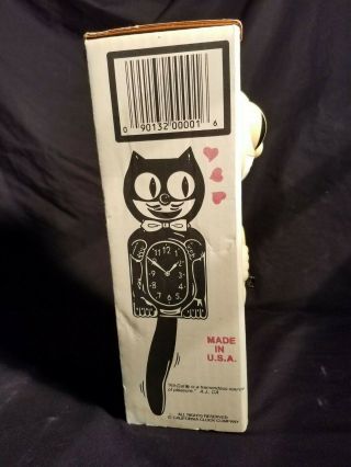 White Vintage Kit - Cat Klock (with box,  both tails,  paperwork) Must Read 4