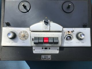 Vintage Voice Of Music Tape - O - Matic 714 Reel To Reel Recorder/player