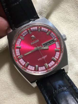 Vintage R Ado Voyager Automatic Swiss Men’s Steel Watch