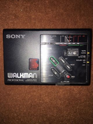 Vintage Sony Professional Walkman WM - D3 Turbo Headphones In Ori Box 2
