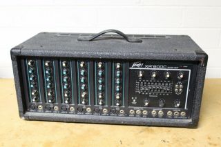 Vintage Xr600c 400bh 300w 6 Channel Powered Mixer Pa Amplifier Amp Head
