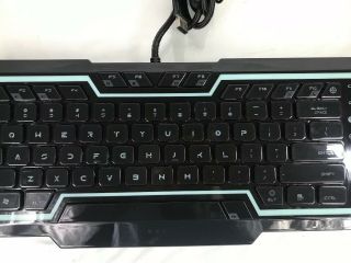 Razer Tron Gaming Wired Keyboard RZ03 - 00530100 Rare 3