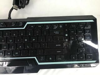 Razer Tron Gaming Wired Keyboard RZ03 - 00530100 Rare 4
