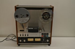 Vintage Teac A - 6300 Reel To Reel Player Sounds Good 10.  5 "
