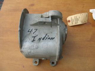 Vintage Indian Chief Transmission Case Has Been Repaired 1947