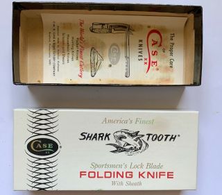 Case Knife Vintage Shark Tooth Sportsmen’s Lock Blade 5197 LSSP 8