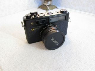 Vintage Yashica Electro 35 Gtn 35mm Range Finder Film Camera With 50mm F1.  7 Lens