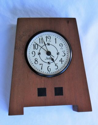 Vintage Stickley Arts & Crafts Mission Clock - - Handmade Manlius Ny