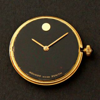 Rare Vintage Movado Zenith Museum Solid 14K Gold Lady ' s Watch,  Hand Winding,  NR 5