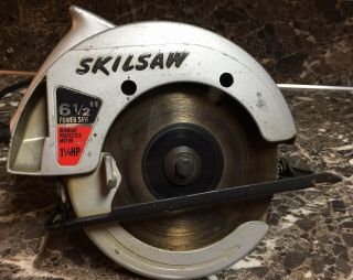Skilsaw Circular Saw Model 534 6.  5 " Type 6 Vintage