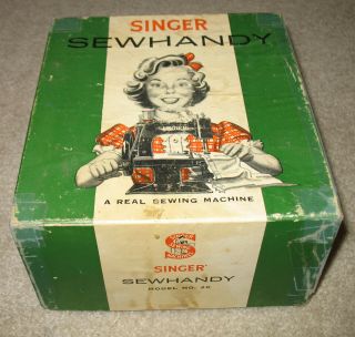 Vintage Singer Sewhandy Model 20 Sewing Machine