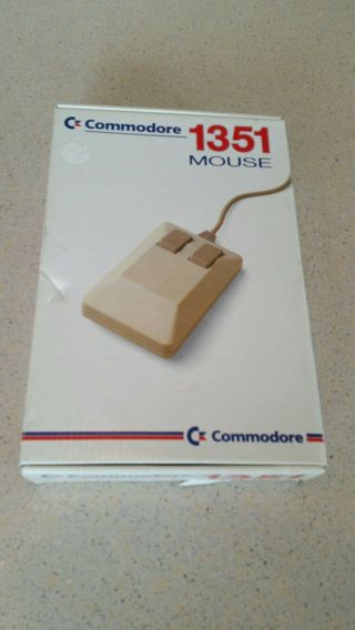 Vintage Commodore 64 128 Mouse 1351