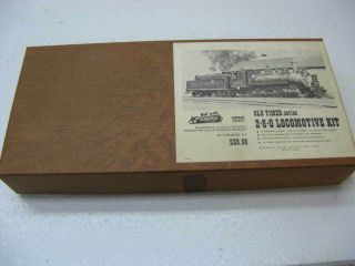 Vintage Roundhouse Hon3 Old Timer Series 2 - 8 - 0 Locomotive Kit Estate Find