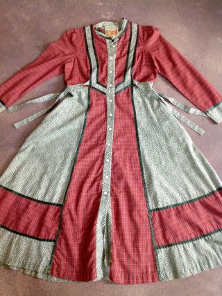 Rare Vintage Gunne Sax Dress Prairie Hippie Bohemian Dress - 13