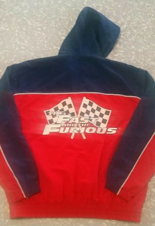 The Fast And The Furious Movie Vintage Retro Jacket Liscensed Hobbs And Shaw