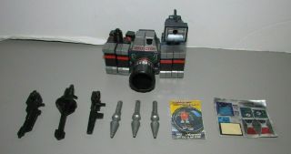 Vintage Rare 1986 Transformers G1 Reflector Complete Mail Away Look