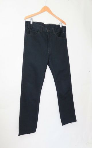 Lvc Levis Vintage Clothing 606 Black Orange Tab Big E Jeans 33 X 31
