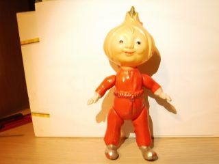 Chipilino Little Onion Boy Vintage Ussr Soviet Russian Celluloid Toy