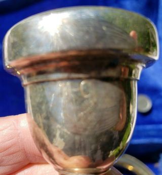 Getzen Euphonium Vintage DEG Marching Horn with Mouthpiece & Case w key 11