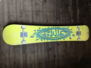 Noah Salasnek Snow Board Sims Skateboard Rare 1993 150 Cm 7