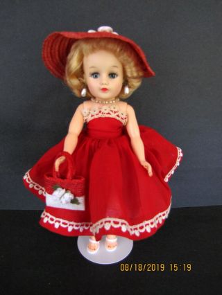 Vintage Miss Nancy Ann Doll Pal Of Little Miss Revlon Jill In Dress