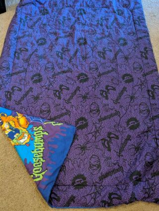Vintage Goosebumps Comforter Blanket Twin Sized 5