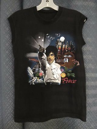 Vintage Prince And The Revolution 1985 World Tour T - Shirt.  True Vintage Men S/m