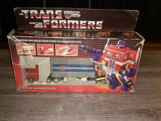 Transformers G1 Optimus Prime 1984 Complete Vintage Takara Gorgeous