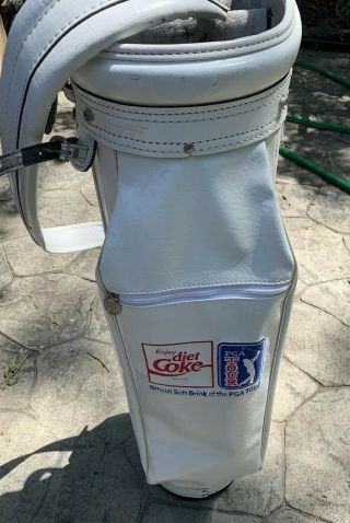 Vintage Hotz Diet Coke Pga Golf Bag