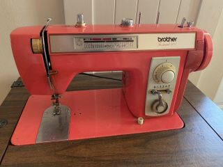 Vintage Brother Festival Sewing Machine Hot Pink