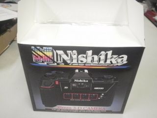 Vintage Nishika N8000 35mm 3D Stereo Camera Brand 5