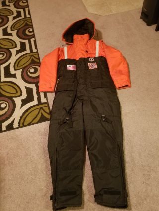Rare Authentic Us Coast Guard - Approved “mustang [survival] Suit”