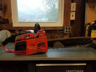 Rare Homelite 450sl Chainsaw 15 " Bar Vintage Parts Project Chain Saw