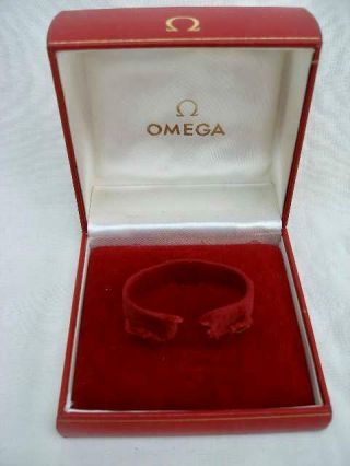 Vintage Omega Ladies Wrist Watch Presentation Box.