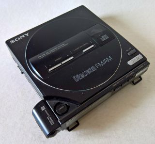 Vintage Sony Discman – Fm/am Cd Compact Player – Model D - T10 –
