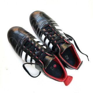 Adidas Chile 62’ Vintage Retro Black Leather Football Trainers Size: US: 9 3