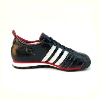 Adidas Chile 62’ Vintage Retro Black Leather Football Trainers Size: US: 9 7