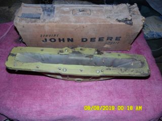 John Deere 40 420 430 hi high crop final drive oil pan M2687T Rare 3