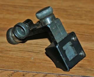 Redfield Rear Target Peep Sight Vintage As Pictured