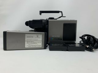 Jvc Gr - C1u Vintage Zenith Camcorder Video Camera Comes With Charger “untested”