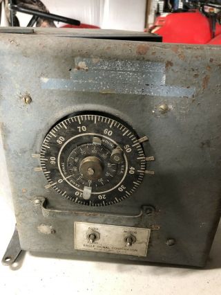 Vintage Eagle Signal Corporation Controller Em15b Make A Offer