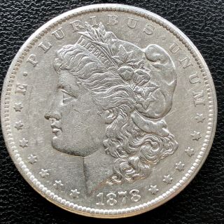 1878 Cc Morgan Dollar Carson City Silver $1 Rare Rotated Dies 15219