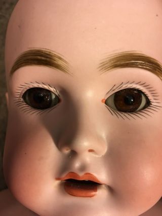 ANTIQUE BISQUE KESTNER DOLL 27 INCHES TALL 4