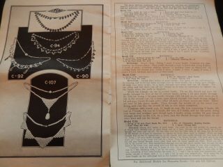1920s Beaded Purse pattern books and supplies 4
