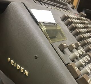 Vintage Friden STW 10 Mechanical Calculator 2
