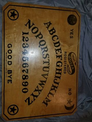 Vintage Ouija Board William Fuld Baltimore Maryland