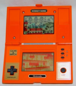 Nintendo Game & Watch Donkey Kong Game Dk - 52 Made Japan 1982 Euc Vintage