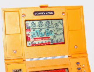 Nintendo Game & Watch Donkey Kong game DK - 52 made Japan 1982 euc vintage 6