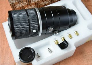 Nikon Nikkor Auto Medical 200mm F/5.  6 Lens w BOX Vintage F Collectable 4